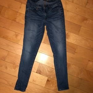 American Eagle skinny jeans.